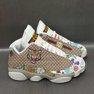Gucci Tiger Jordan 13 Sneakers