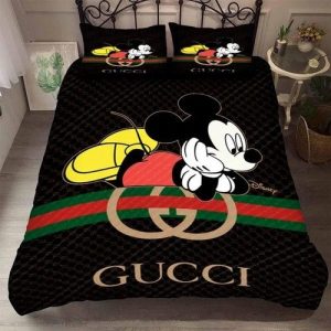 gucci bed set mickey