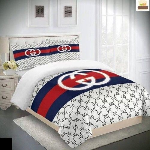 gucci bed sets white