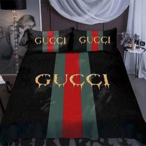 gucci bedding set black